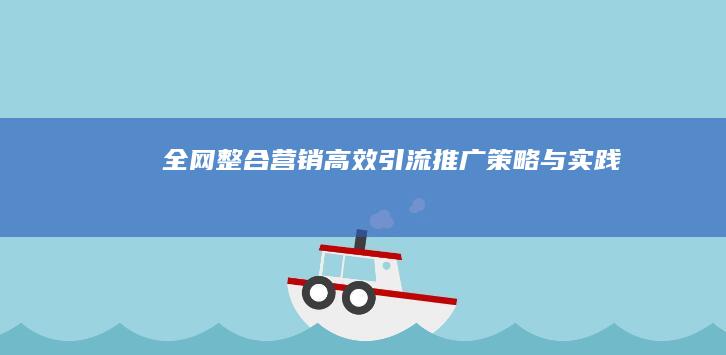 全网整合营销：高效引流推广策略与实践